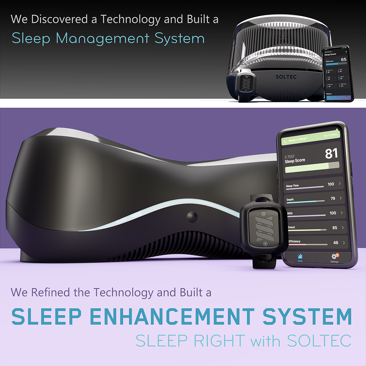Introducing the SOLTEC Sleep Enhancement System | SOLTEC HEALTH