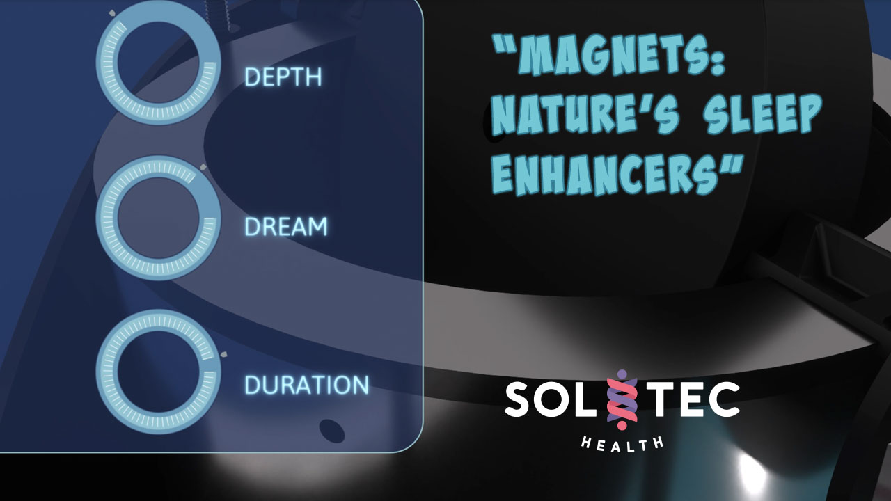 Image of Z•GEN Magnetic Conditioner: "Z•GEN™ Magnetic Conditioner glowing softly on a bedside table."