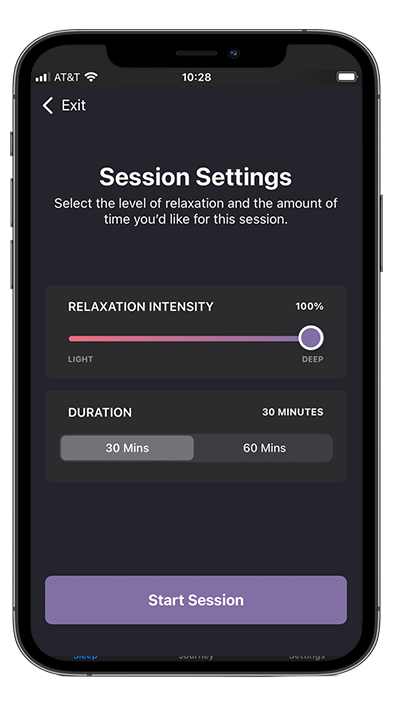 Relax Session on Soltec Z App